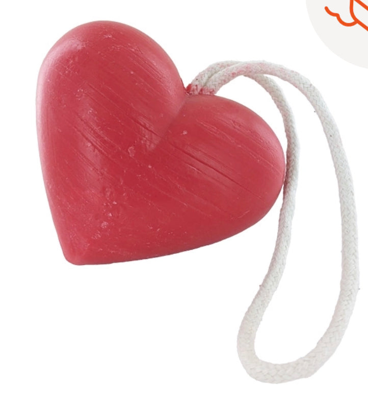 Savon coeur rouge ♥️