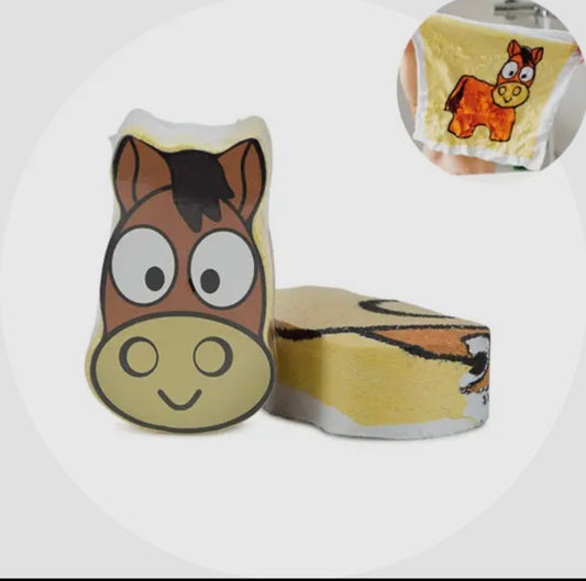 Serviette magique cheval 🐴