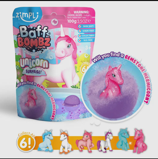 Bombe de bain surprise licorne 🦄