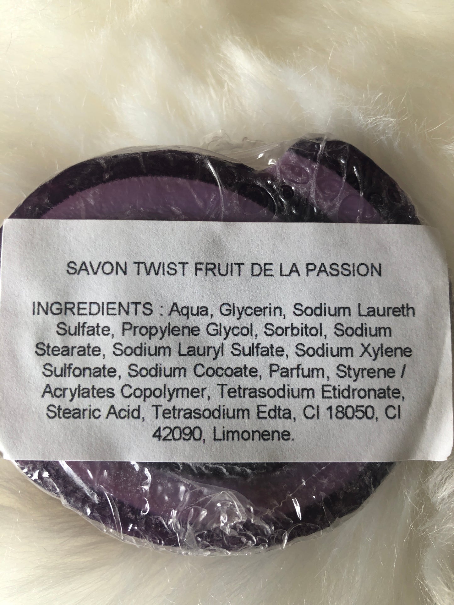 Savon fruit de la passion