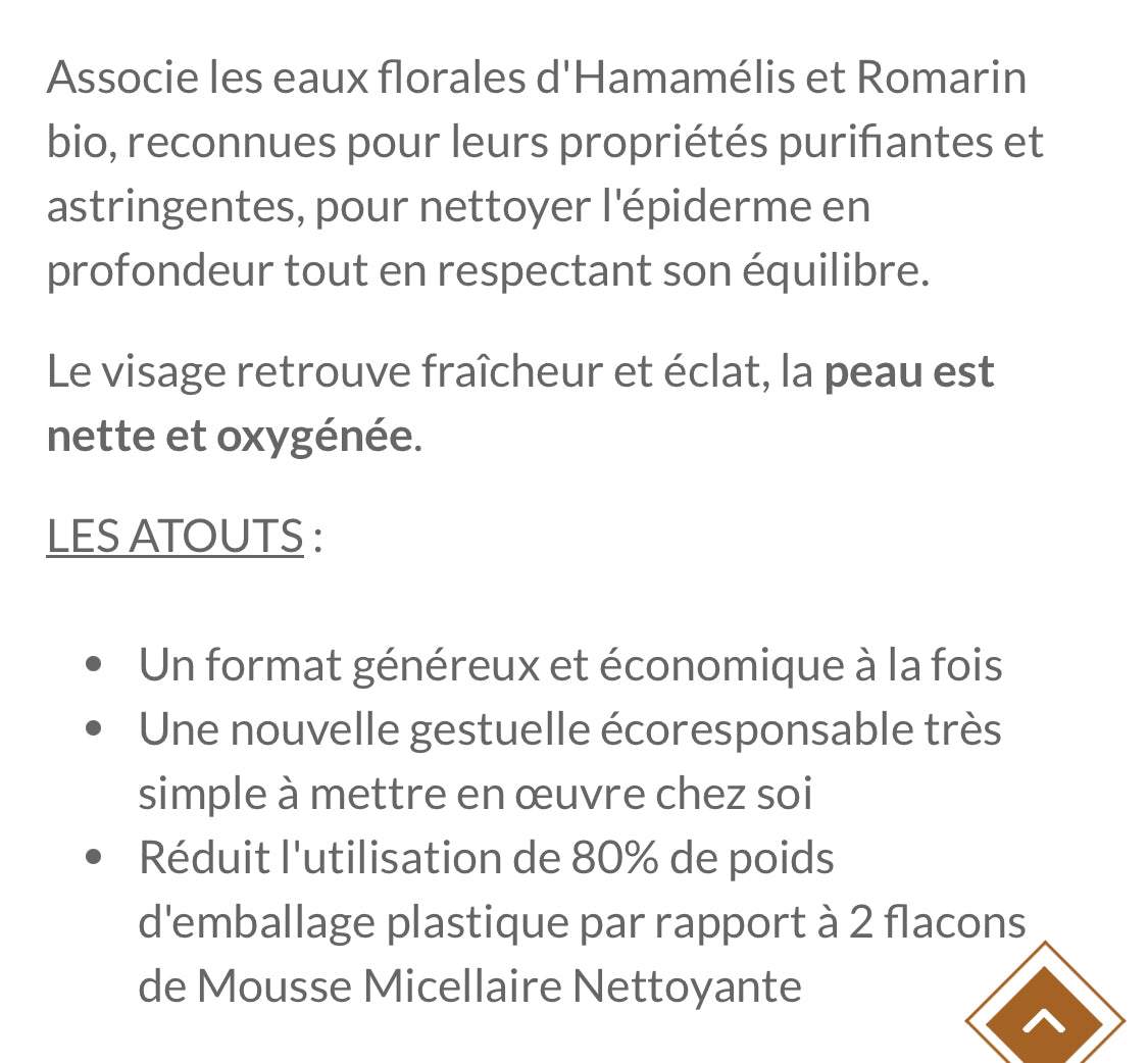 Éco recharge mousse nettoyante 🇫🇷