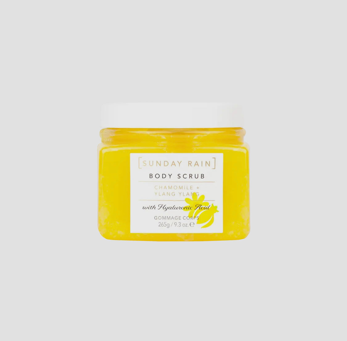 Gommage corps camomille et Ylang Ylang