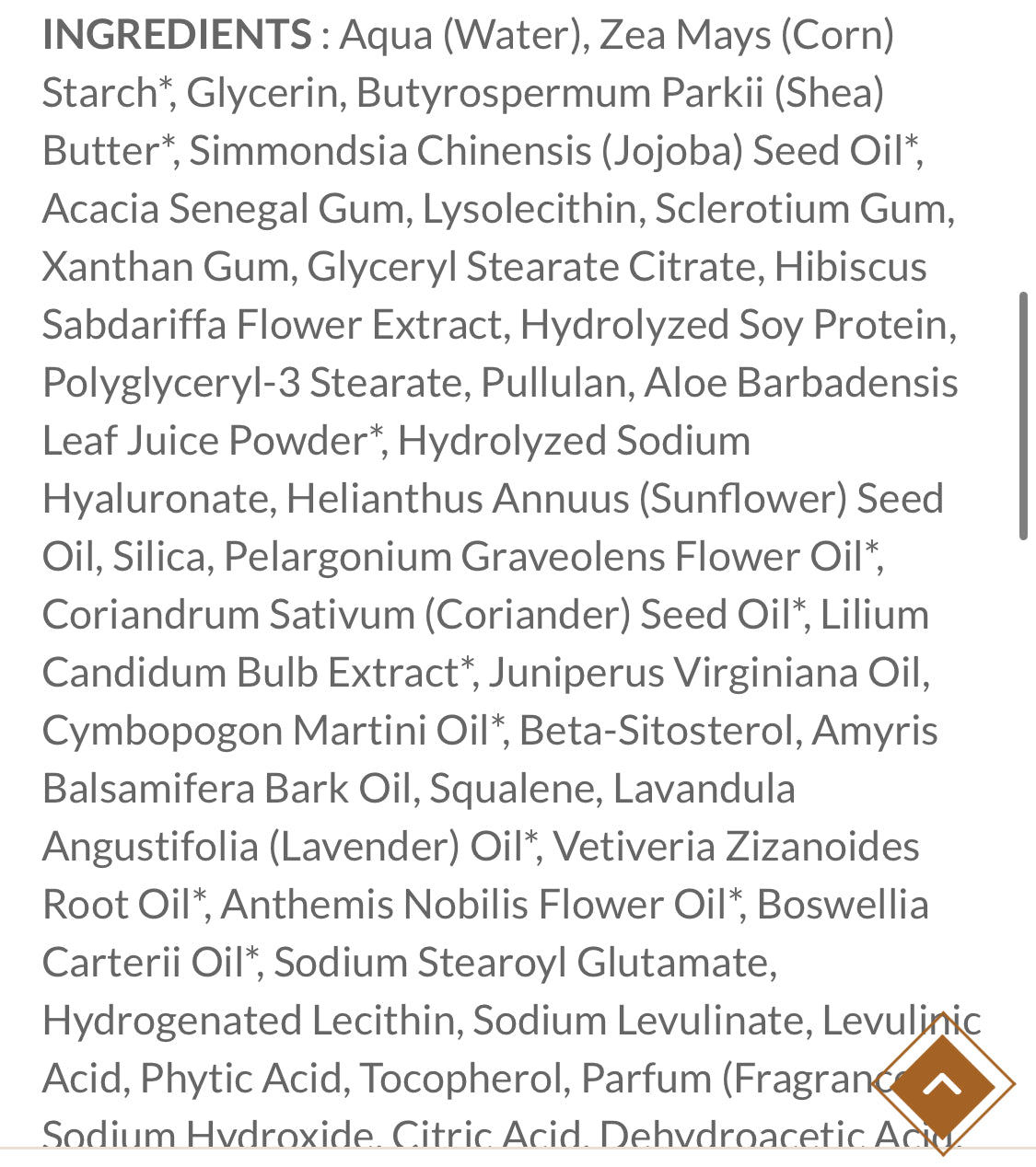 Masque gomme lissant