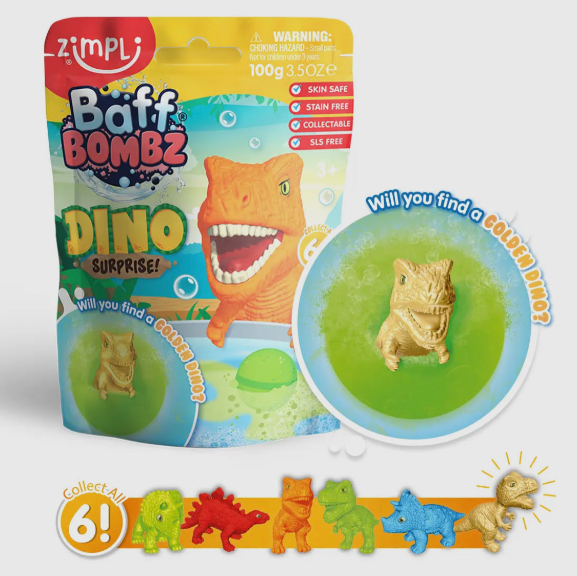 Bombe de bain surprise Dino 🦖