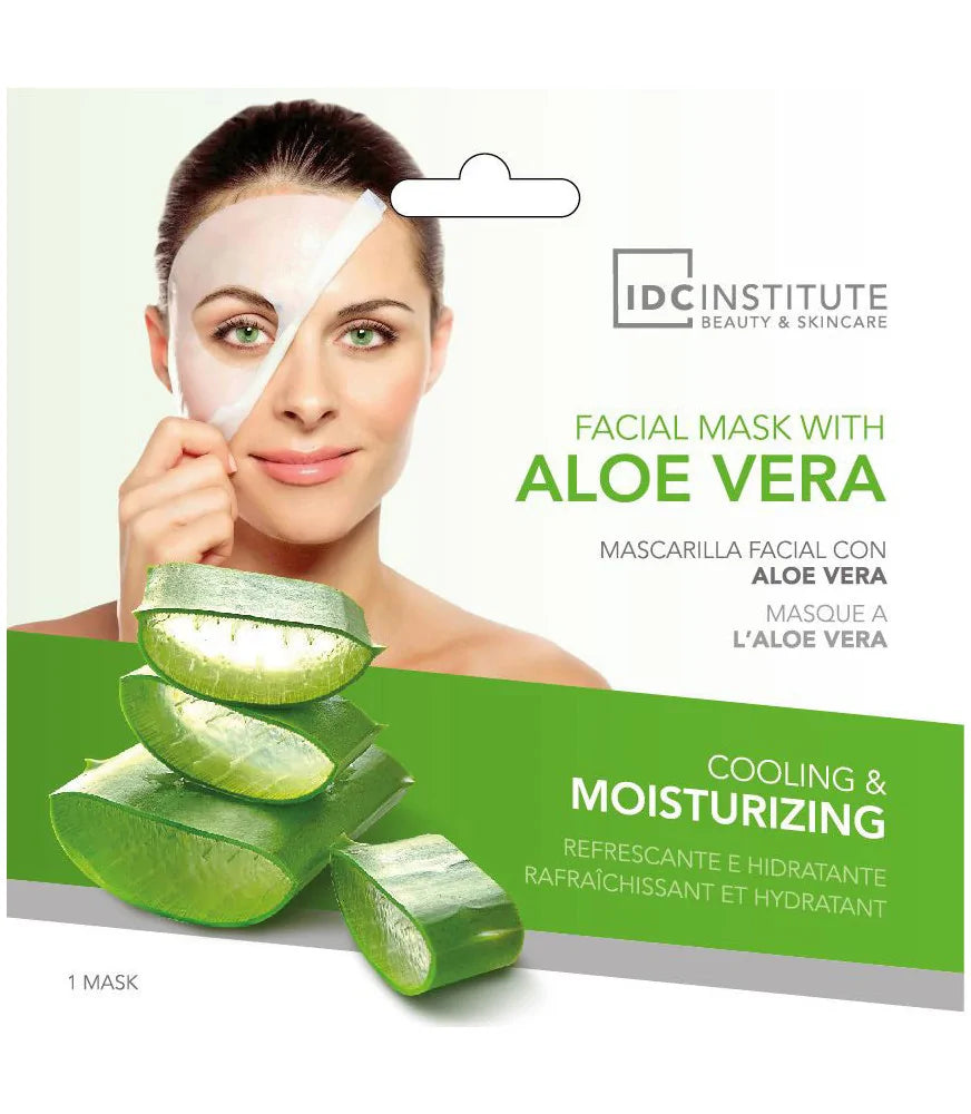MASQUE VISAGE A L'ALOE VERA HYDRATANT & RAFRAICHISSANT