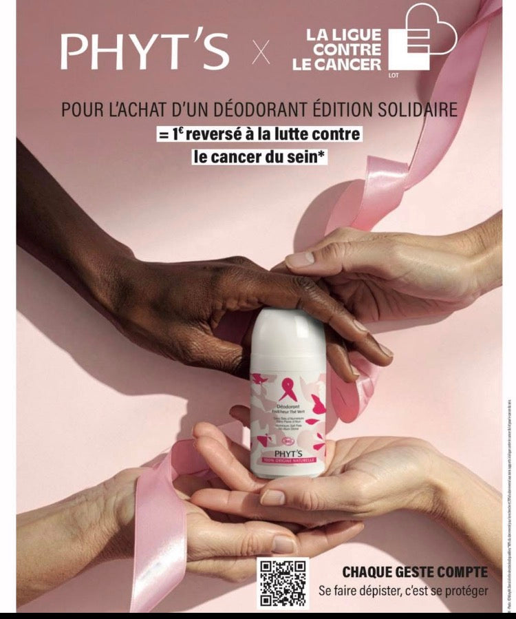 Déodorant Phyt’s Octobre Rose