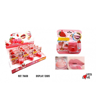 MASQUE LEVRES FRAISE OU PECHE